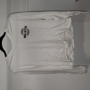 White Hollister Long Sleeve Shirt